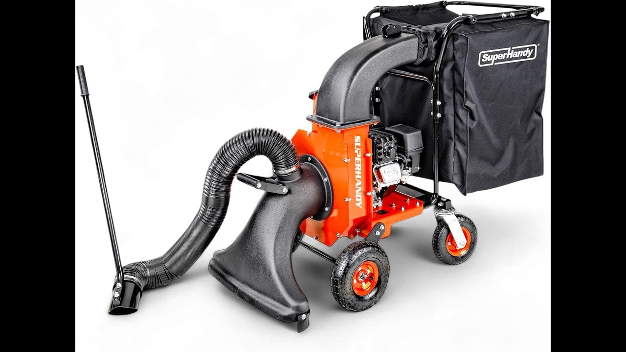 Review: SuperHandy Leaf Vacuum & Wood Chipper: 7HP Gas Engine, 10:1 Mulch Ratio