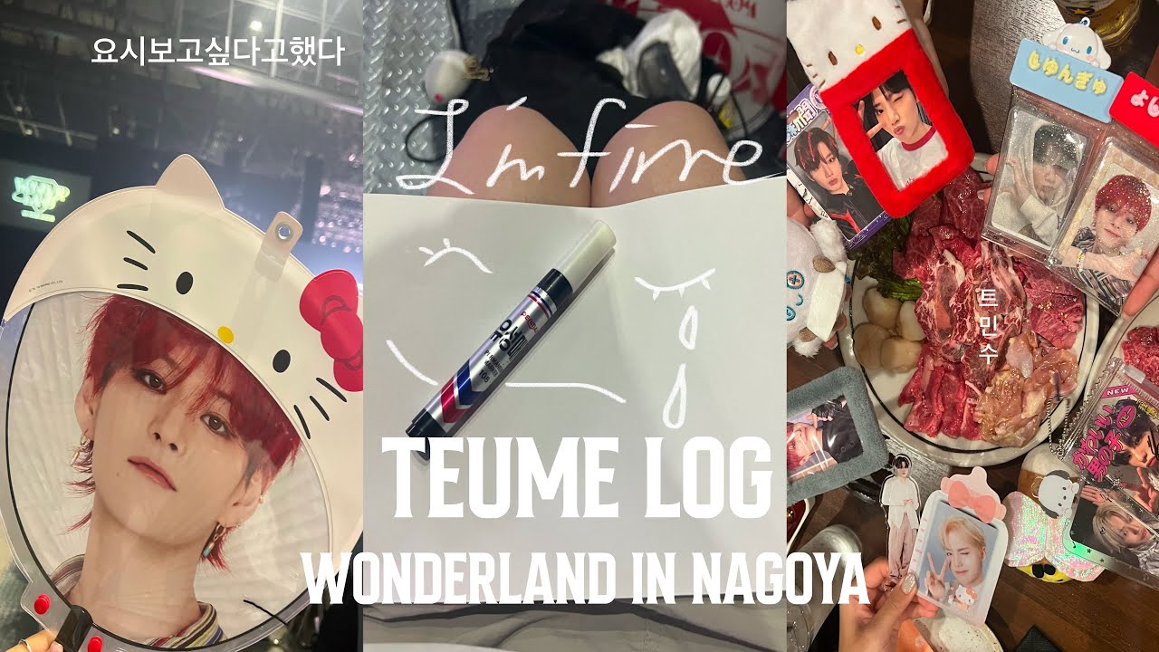[트메로그] 나고야가서 트레저 팬미팅 올출했다고? 너 누군데? | TREASURE FANMEETING WONDERLAND IN NAGOYA