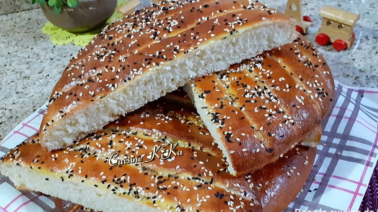 وصفات العيد ، خبز خفيف كي القطن ، طري و بنين بدون تعب و لا عجن بشكل جميل و مشهي 😋😍
