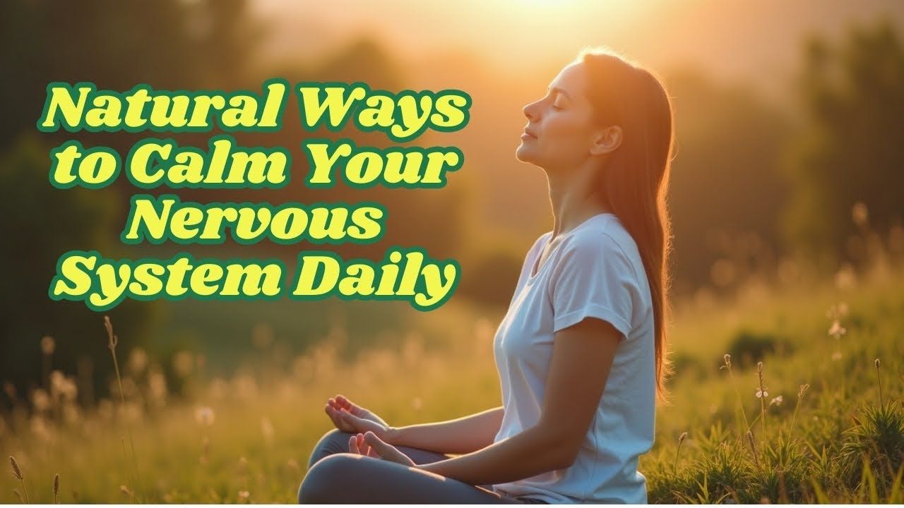 Natural Ways to Calm Your Nervous System Daily | Reduce Stress & Anxiety Naturally 