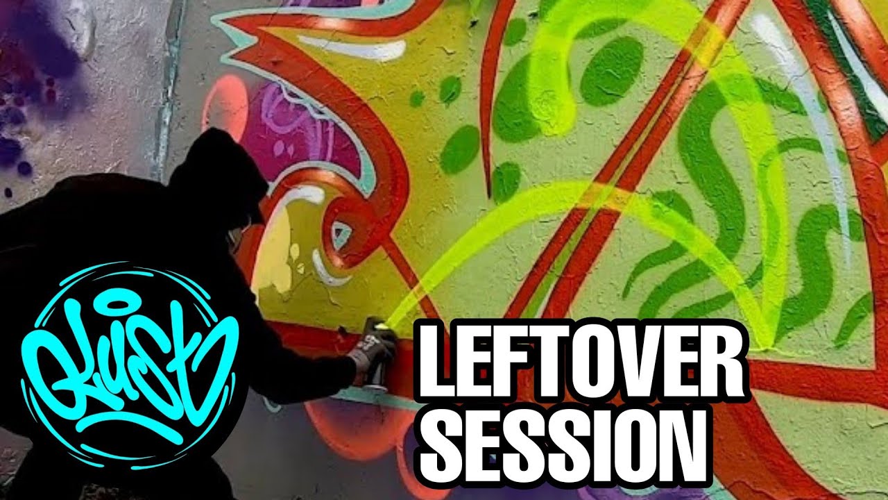 GRAFFITI - PAINTING WITH LEFTOVERS