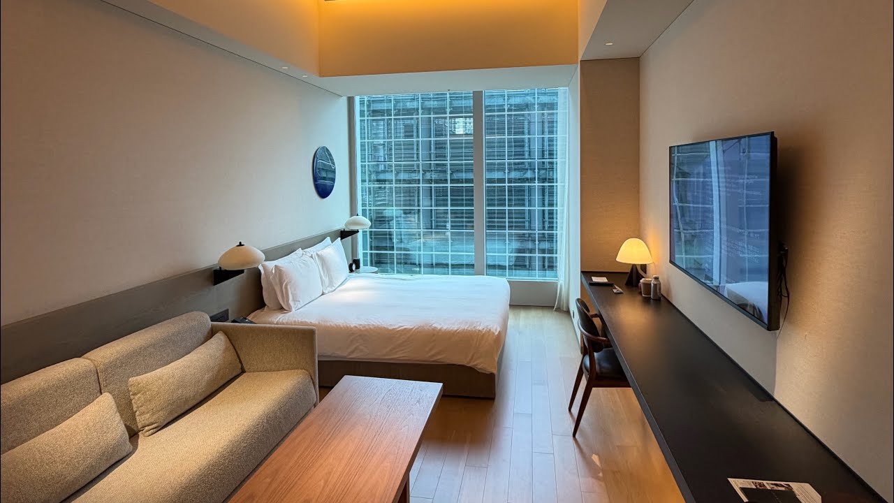 Отель Toranomon Hills — коллекция Unbound от Hyatt — номер Делюкс с одной кроватью размера «king-...