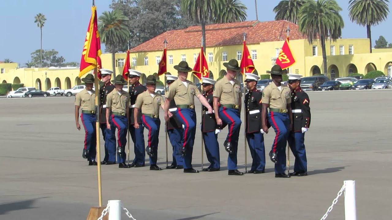 Fox Company Grad retire guidon Oct 25