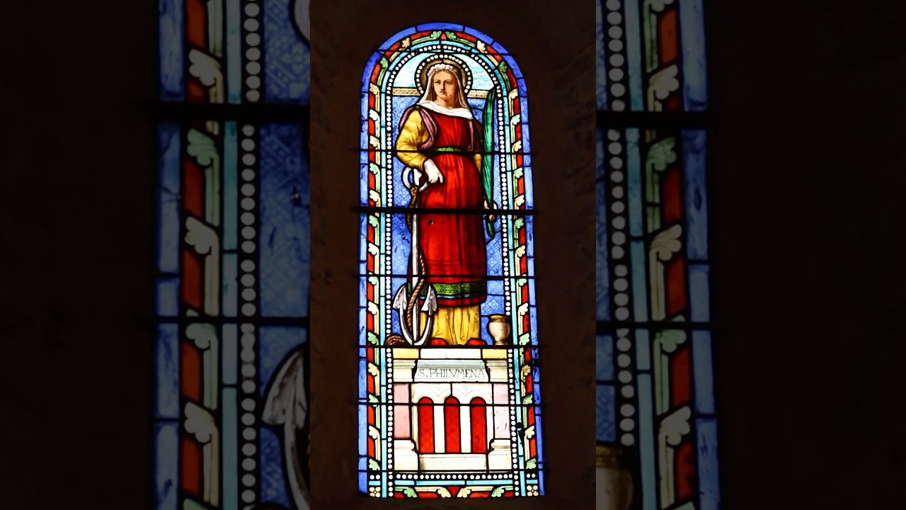 Saint Philomena #history #romanempire #saint #churchhistory #philomena