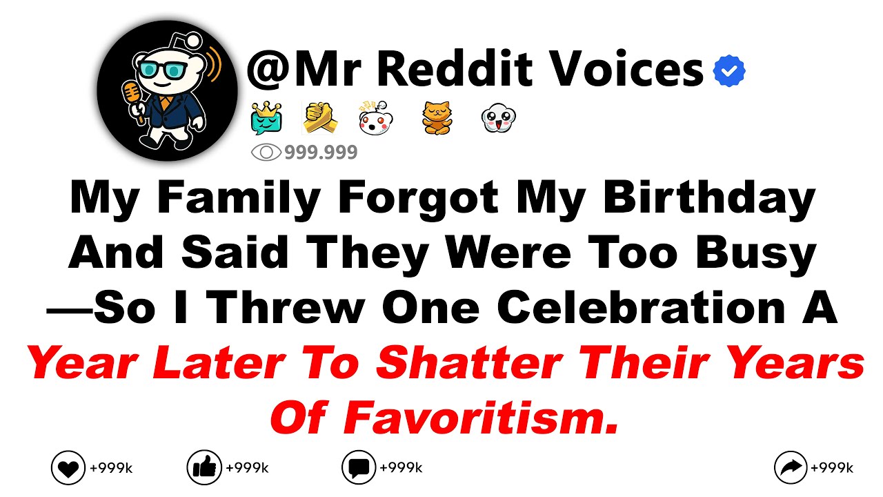 My Family Forgot My Birthday And Said They Were Too Busy—So I Threw One Celebration A Year Later To