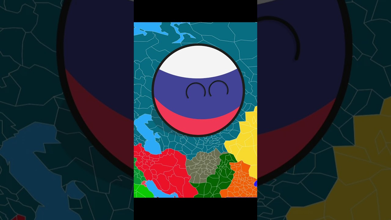 Russia in almost every countryballs world provinces short
