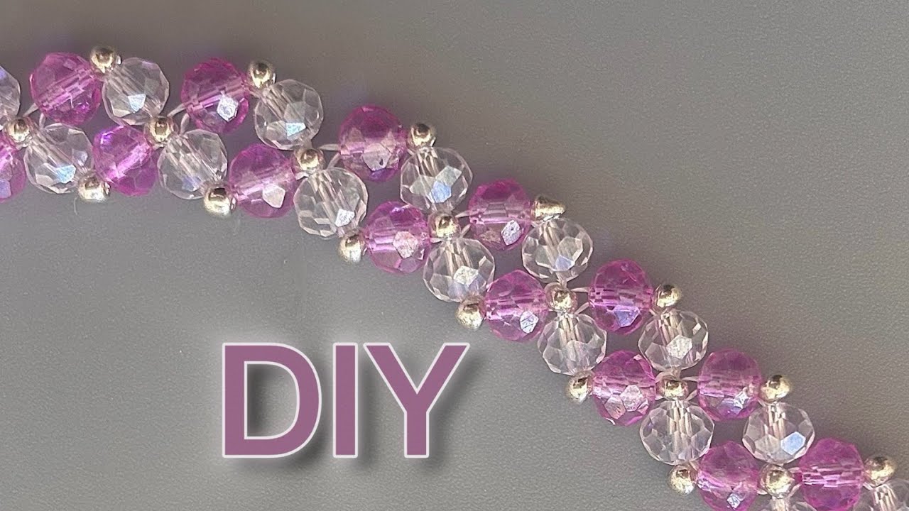 Beads Jewelry Making ✨ DIY Bracelet Tutorial | ブレスレット 作り方