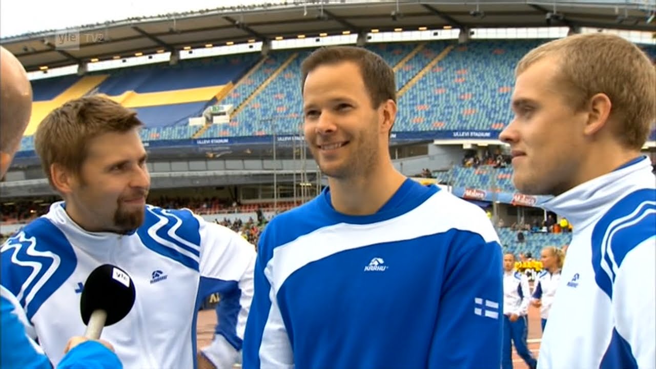 Suomi-Ruotsi maaottelu 2012 - Miesten keihäs - 50 fps