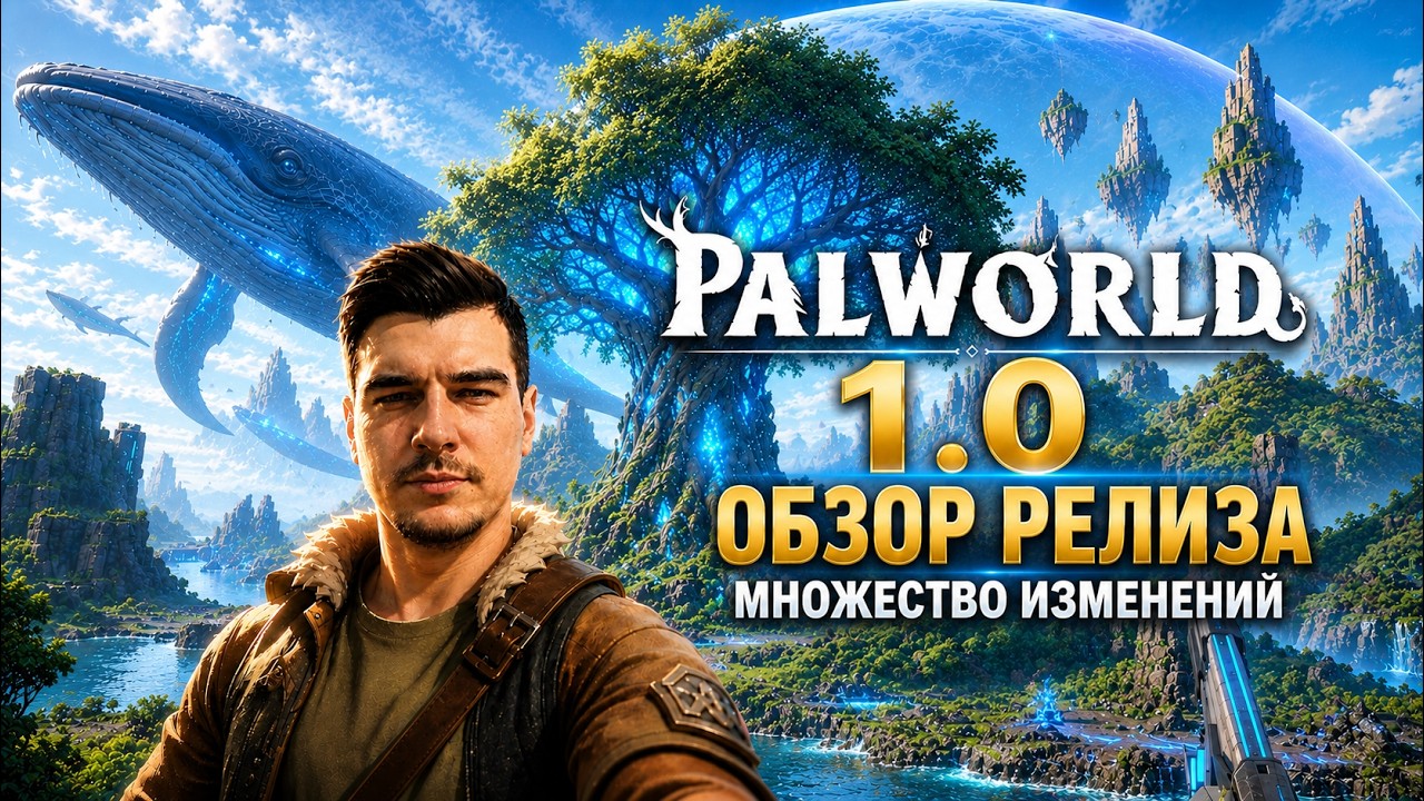 ОБЗОР РЕЛИЗА PALWORLD 1.0 ТО ЧТО МЫ ТАК ДОЛГО ЖДАЛИ | ВСЕ ИЗМЕНЕНИЯ ОБНОВЛЕНИЯ
