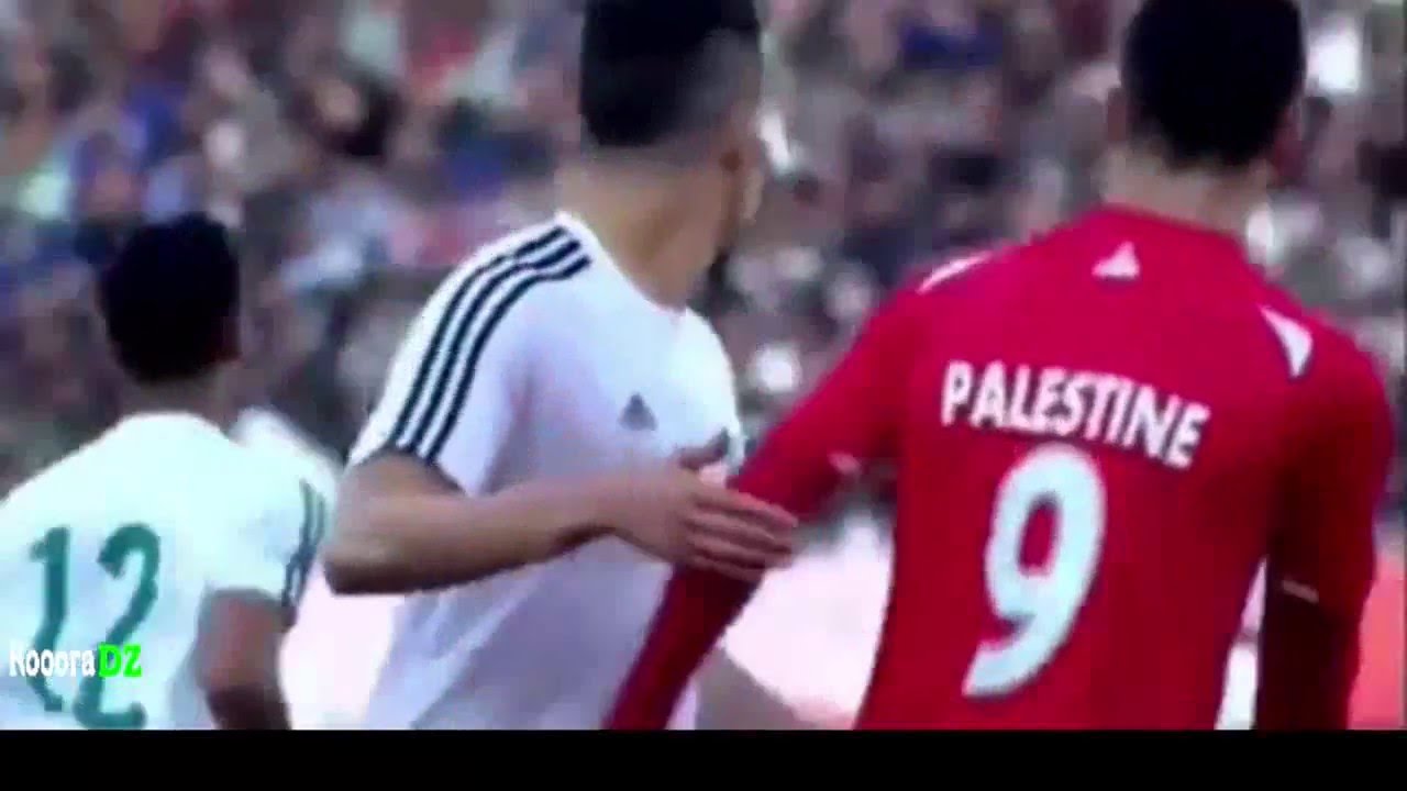 استمع الجمهور الجزائري  ✌✌✌  وتاثر المعلق الفلسطيني ✌✌✌  لحمك يشوك