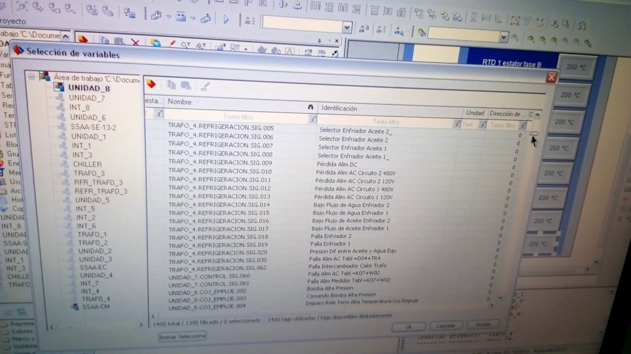 configuraci&oacute;n RTD -12 P2