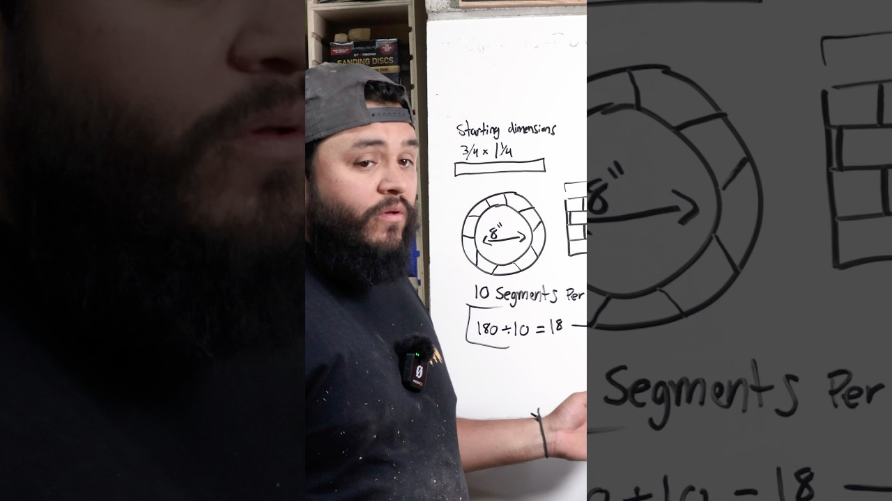 How to make a segmented bowl. What angles do you need. #segmentedwoodturning #woodturning