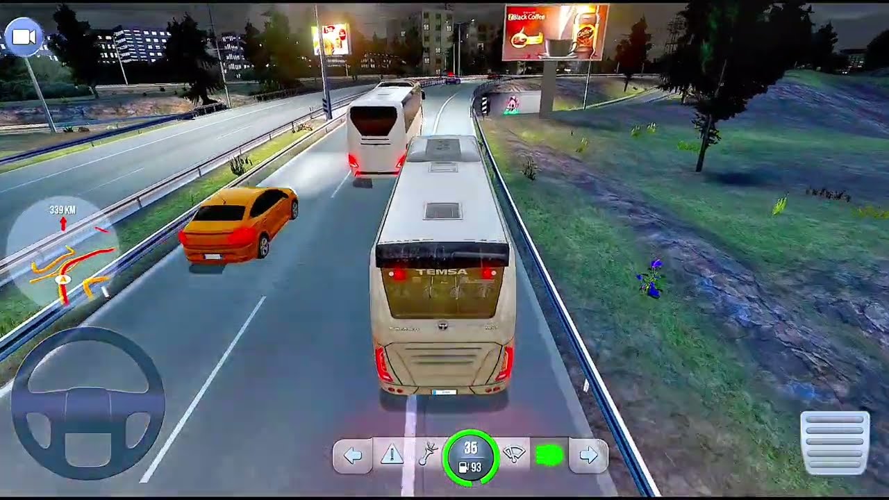 Driving Indian Bus simulator unlimited Driving Mumbai to Kolkata | 