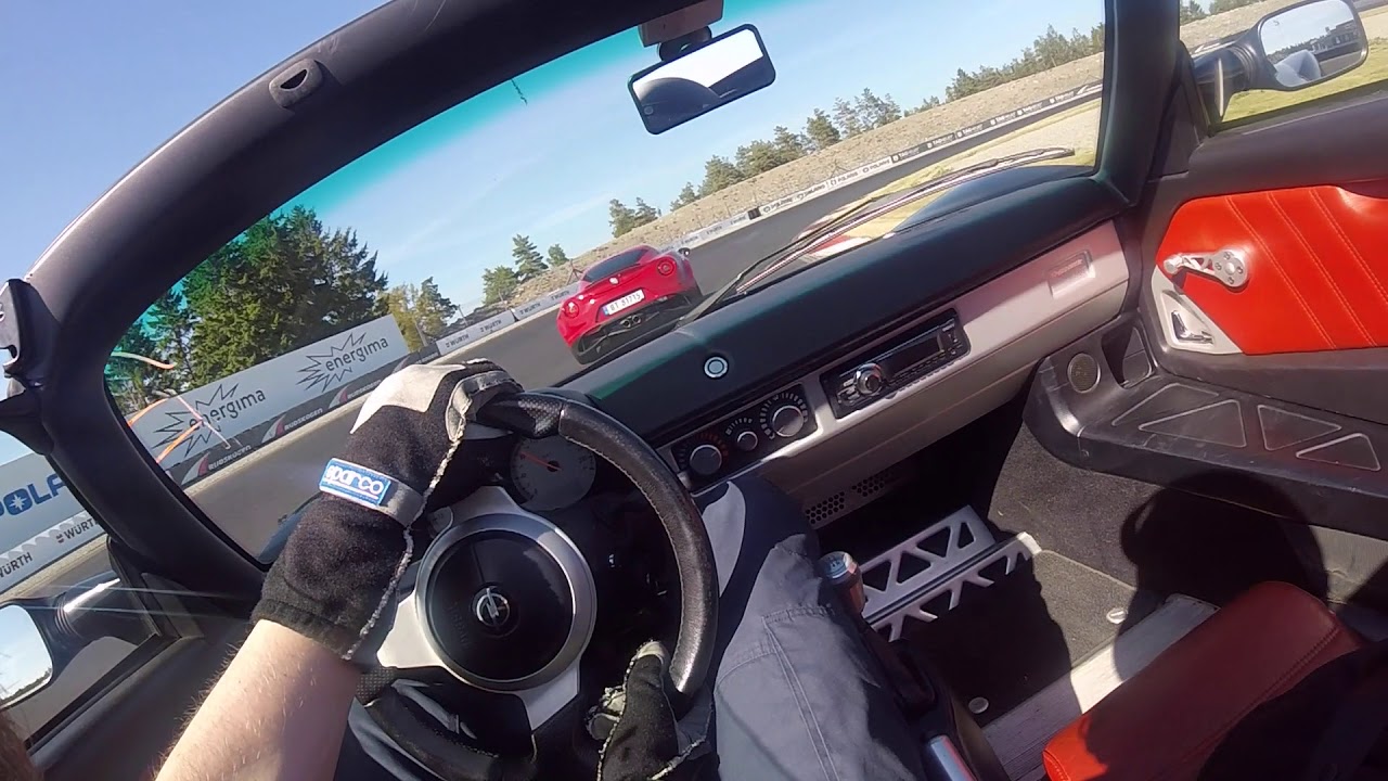Opel Speedster Turbo vs Alfa  4C Rudskogen 15.07.18