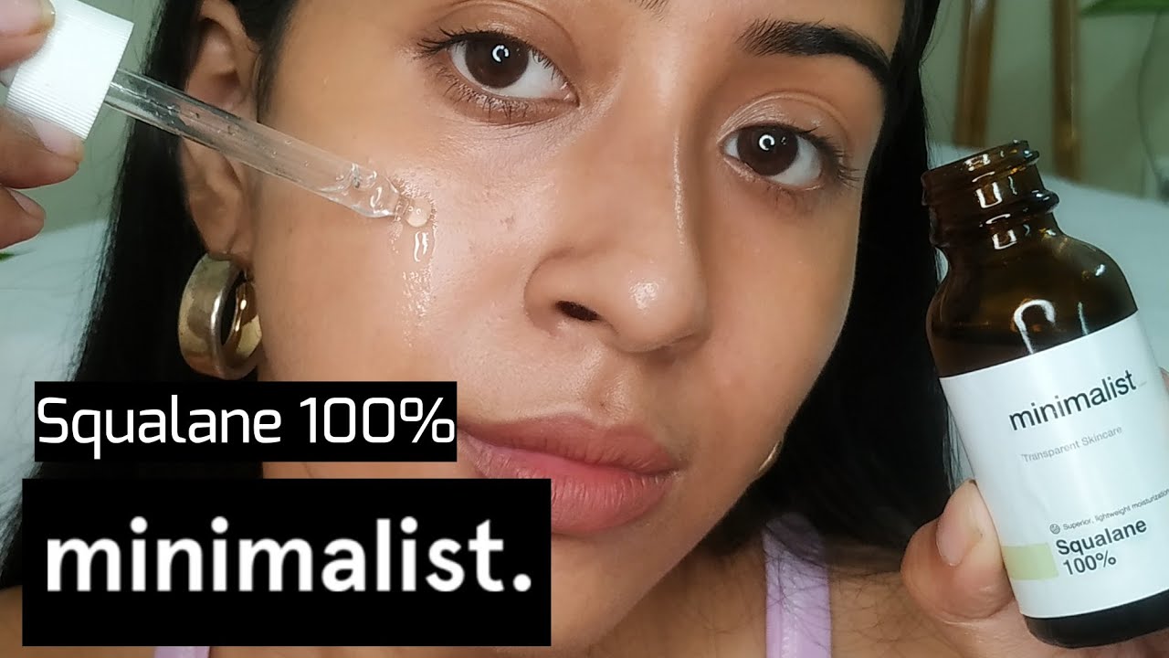 Minimalist 100% Squalane oil HONEST Review