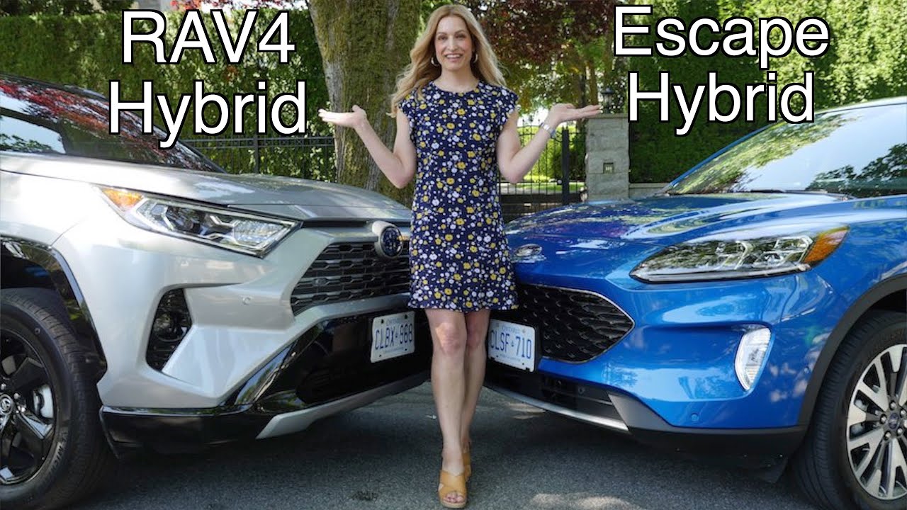 RAV4 Hybrid против Escape Hybrid // Обзор и тест на экономию топлива