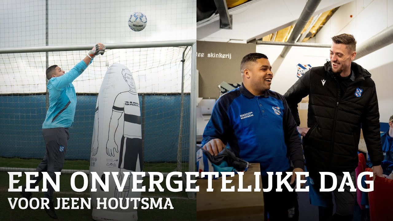 Een prachtige dag voor Jeen: 