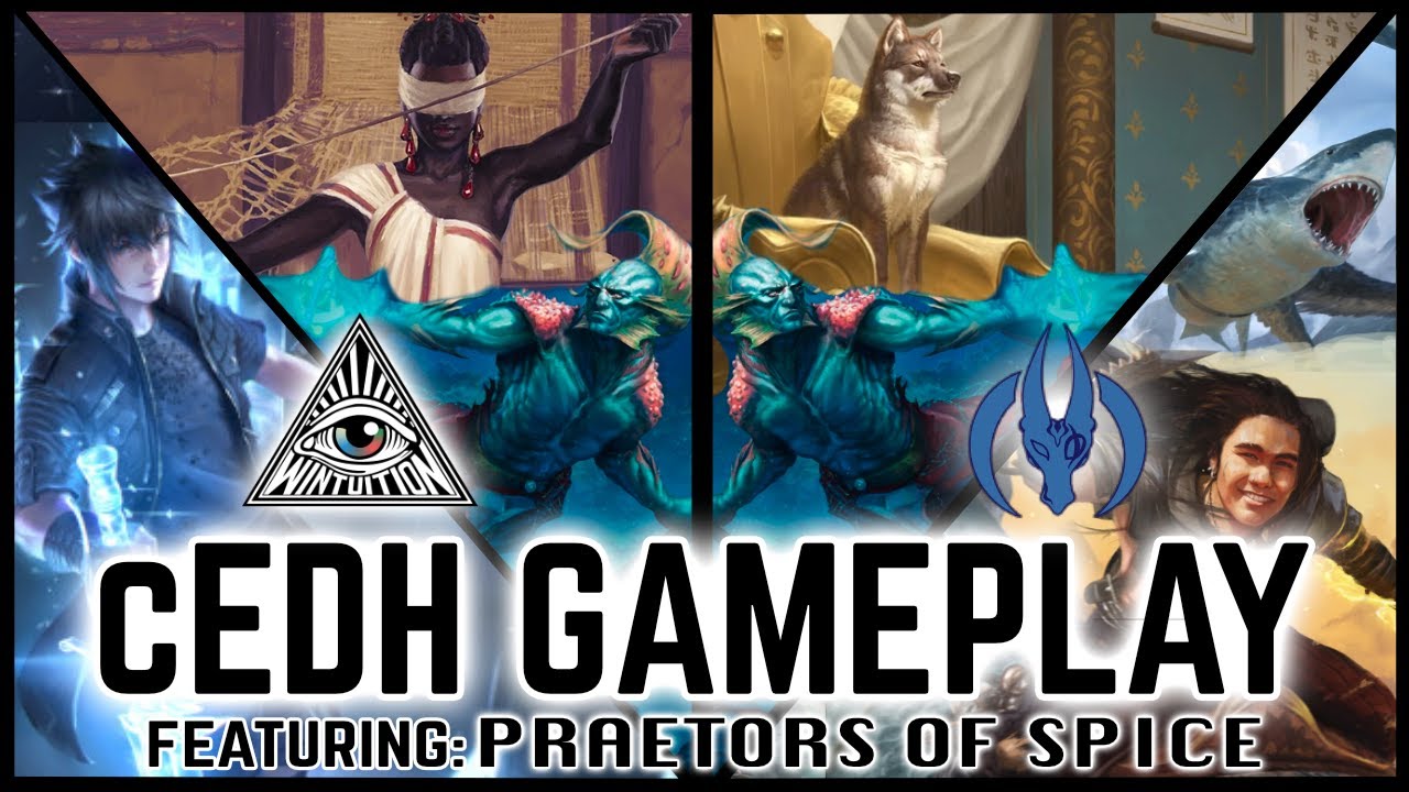 The Praetors invade! cEDH gameplay Noctis Vs. Brallin/Shabraz Vs. Thrasios/Tymna Vs. Yoshimaru/Thras