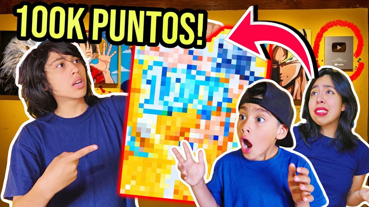 HICE UN DIBUJO CON 100K PUNTOS! - Especial 100K Subscriptores - Los Bravitos