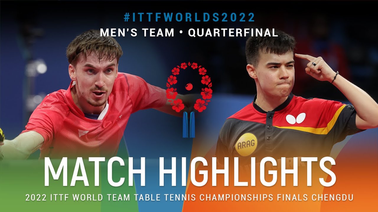 Highlights | Jules Rolland (FRA) vs Kay Stumper (GER) | MT QF | #ITTFWorlds2022