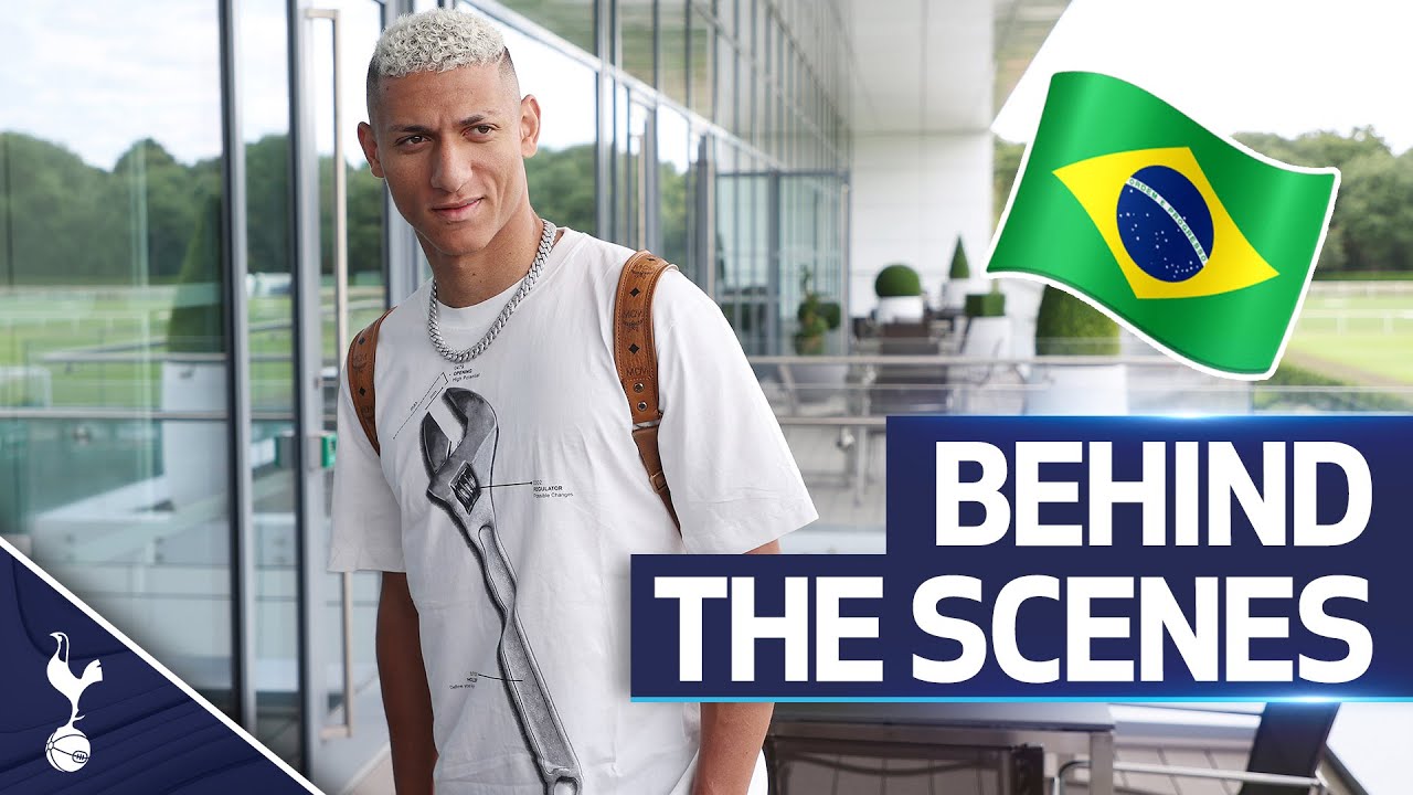 Richarlison's first day at Spurs | BEHIND THE SCENES