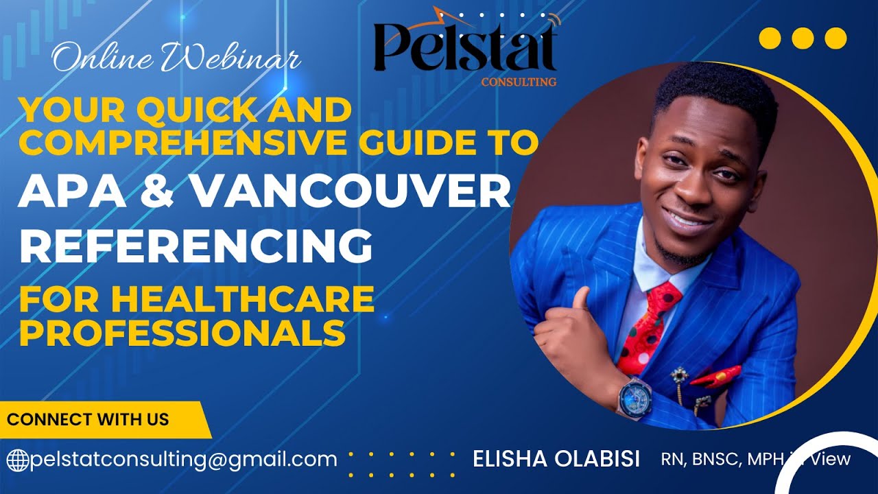 Your Quick and Comprehensive Guide to APA & Vancouver Referencing for Healthcare Professionals
