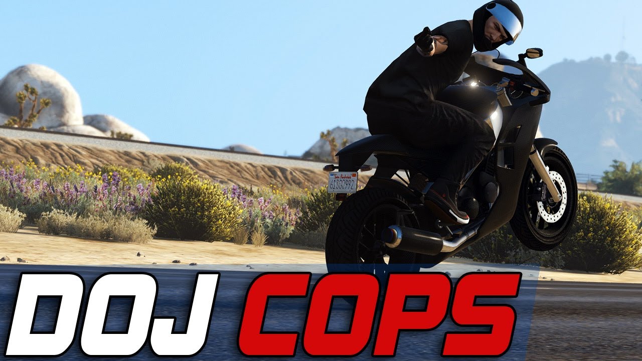 Dept. of Justice Cops #773 - Motorcycle Cruise