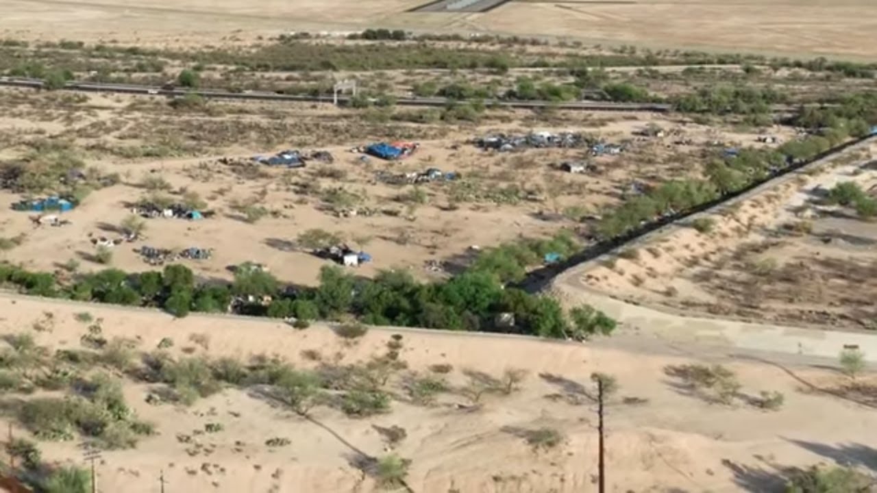 Largest Homeless Encampment in Southern AZ  - 100 Acre Wood