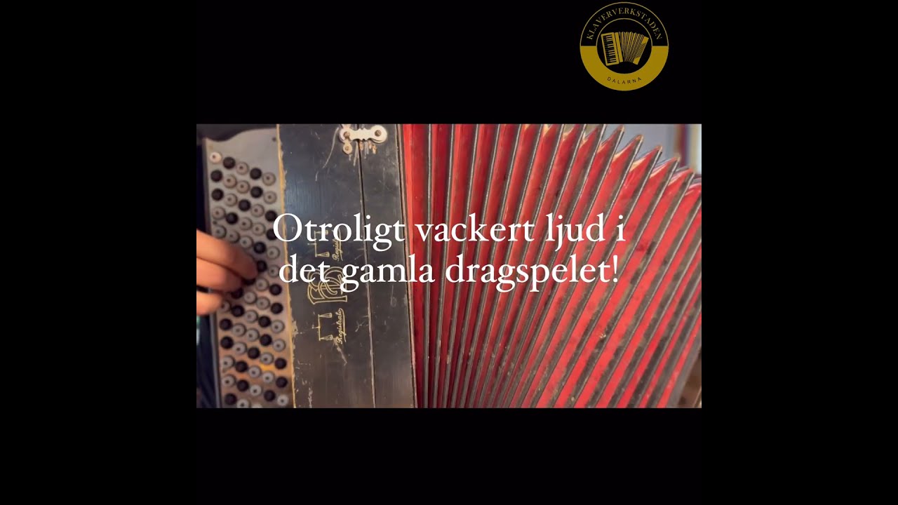 Restaurering av ett gammalt dragspel - @klaververkstaden