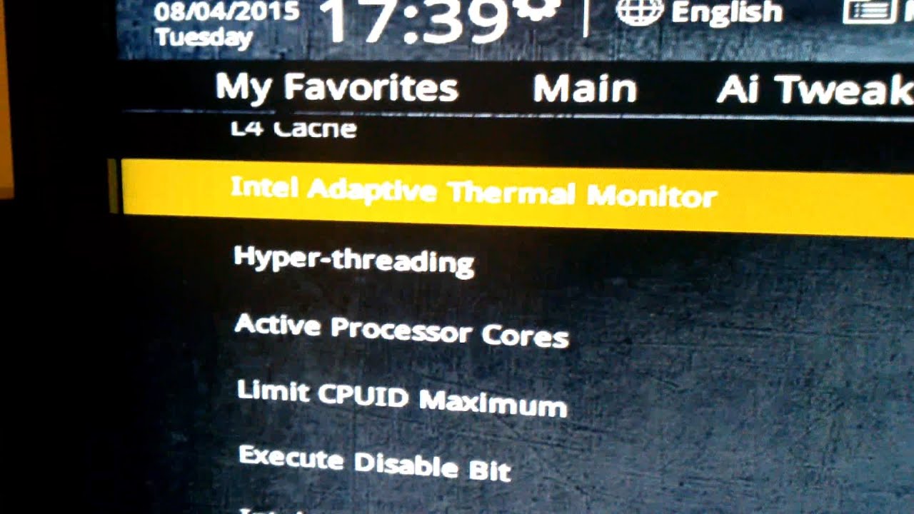 Intel CPU Max Temps?