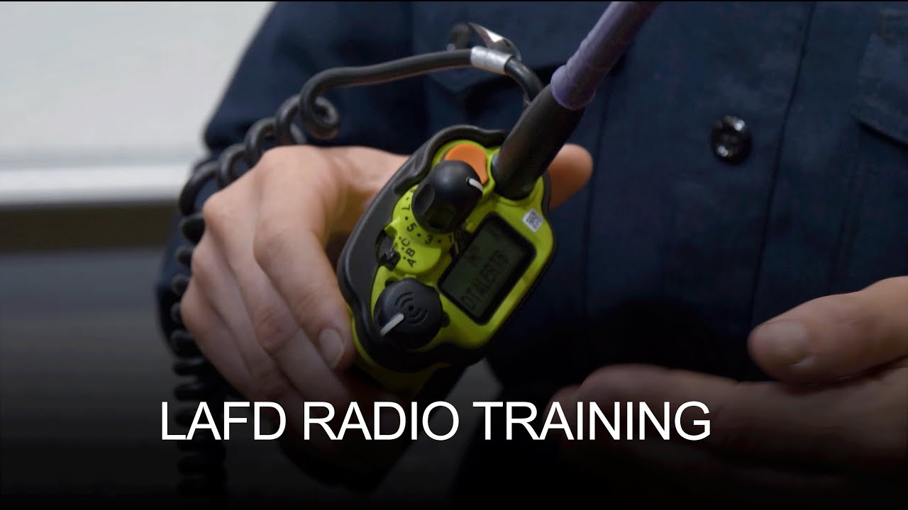 How Firefighters Communicate | Full Breakdown of the APX 8000HXE Radio by #LAFD