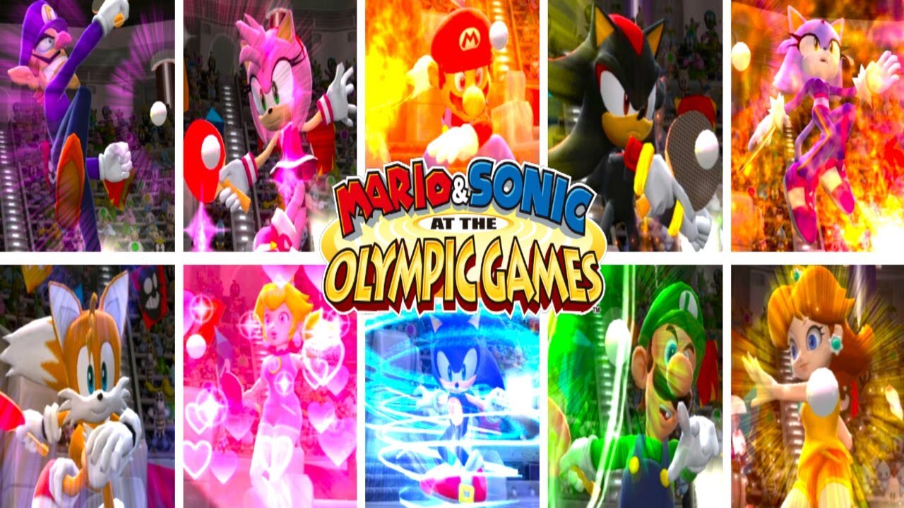 Mario & Sonic at the Olympic Games 2008 - All Dream Table Tennis Supers [Wii]