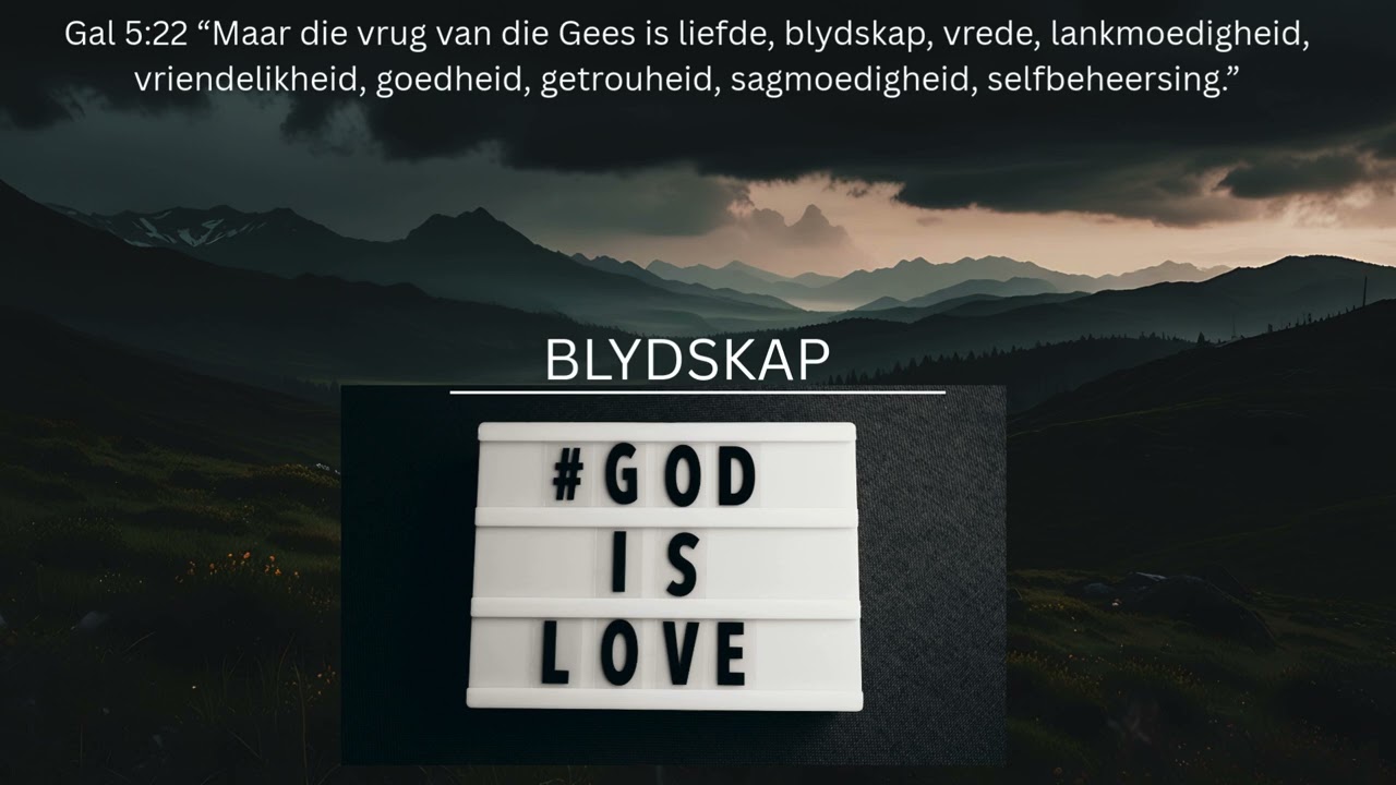 Vrug van die Gees Blydskap