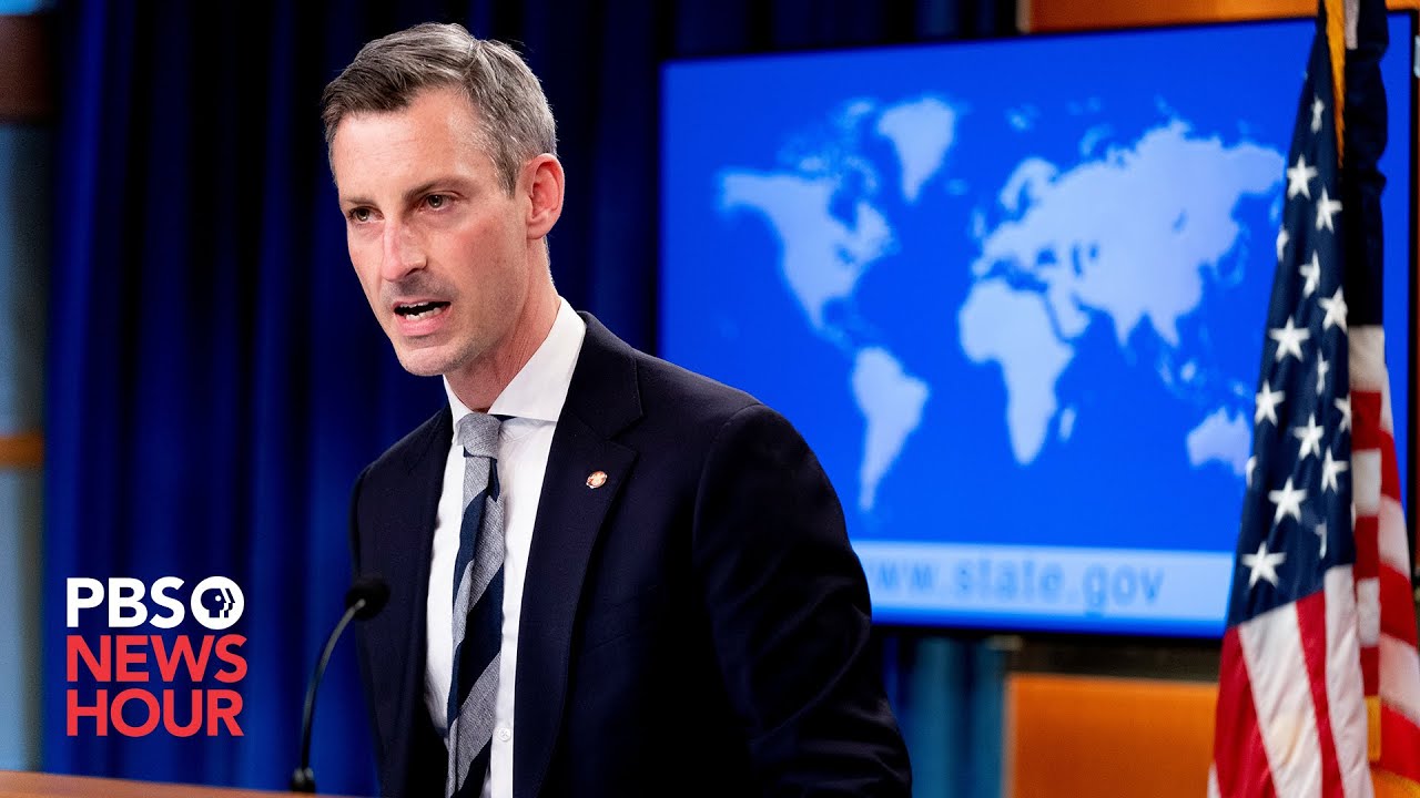 WATCH LIVE: State Department spokesperson Ned Price holds news briefing