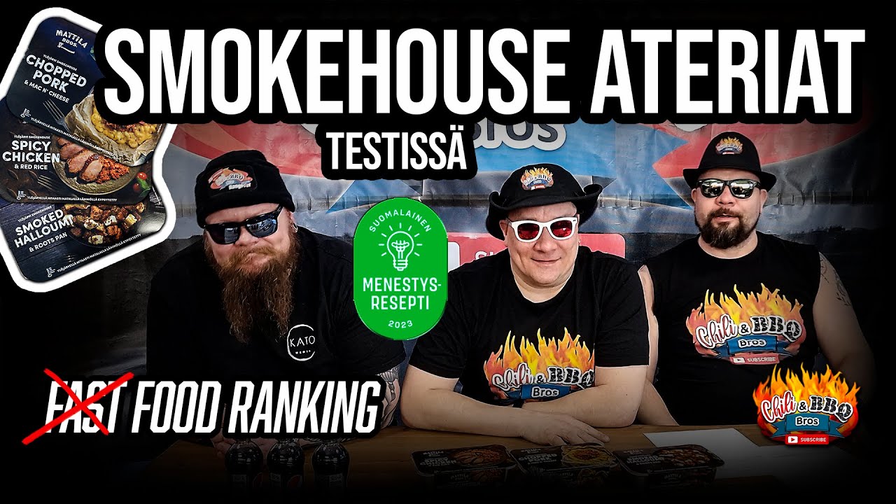 Food Ranking | Smokehouse ateriat | Suomalainen menestysresepti (4K)