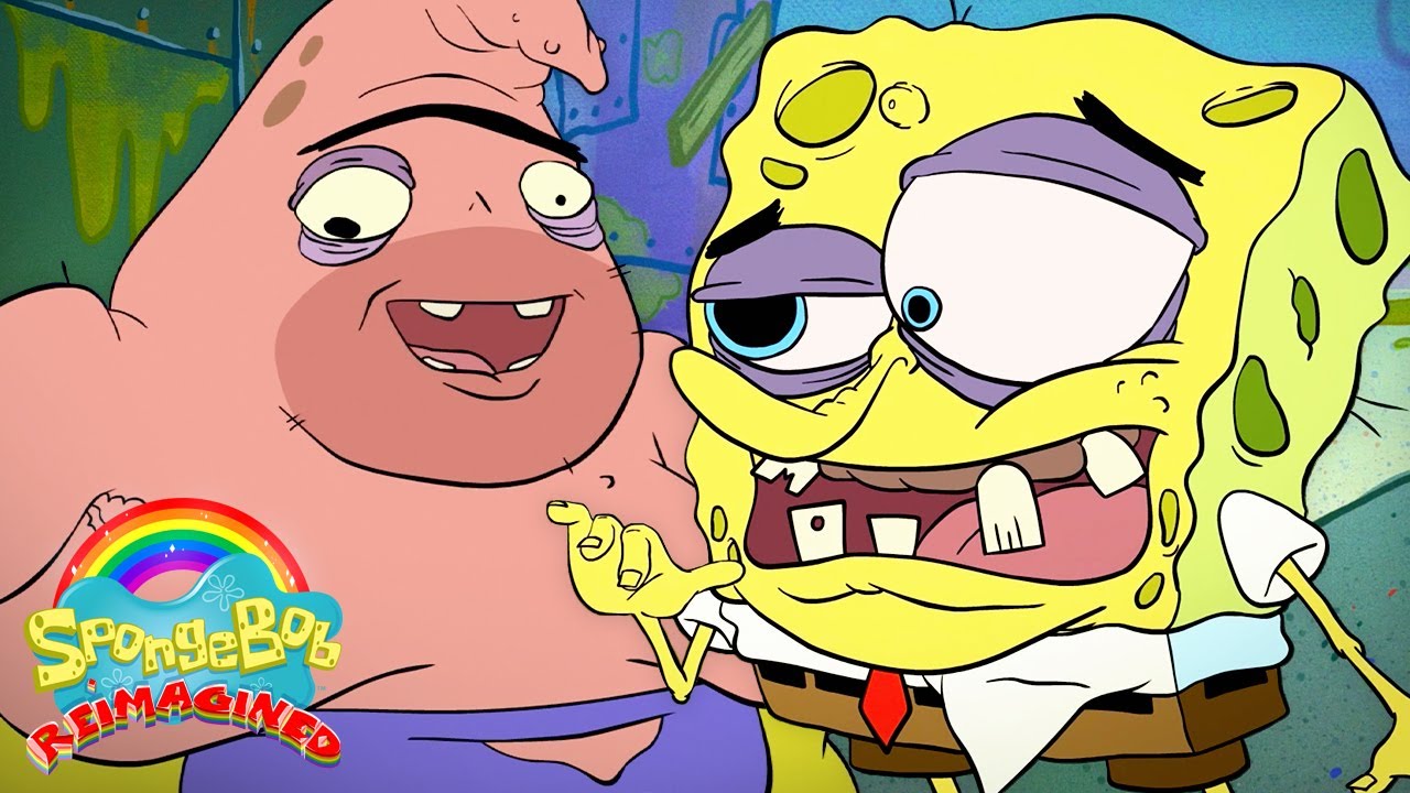 Губка Боб Ещё УРОДЛИВЕЕ и Гордый | “Что-то Пахнет” Переосмыслено | @SpongeBobOfficial