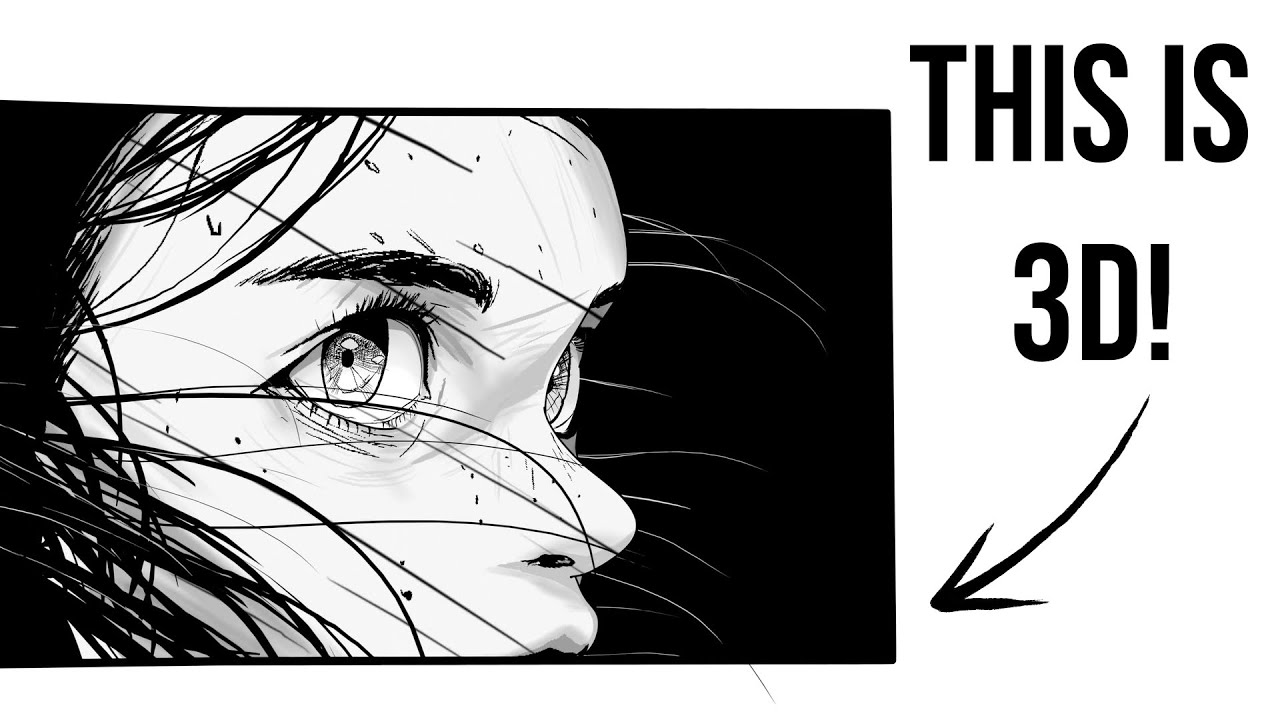 I Recreated a Manga Eye in Blender (Hand-Painted & Stylized)
