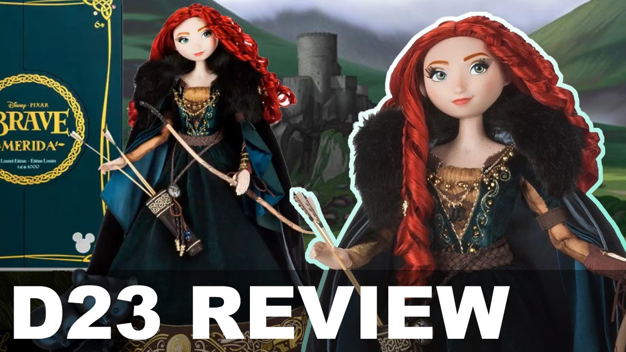 D23 Merida Limited Edition Doll Review