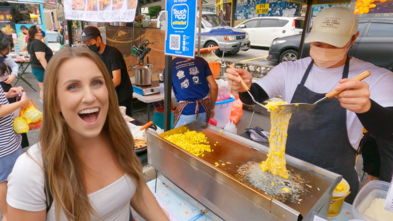 HUGE STREET FOOD Night Market In Kuala Lumpur Malaysia 🇲🇾