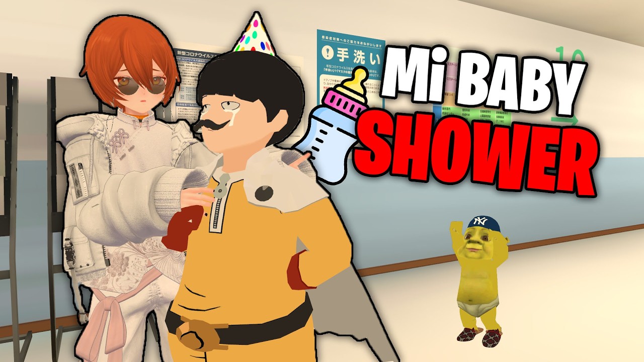 MI BABY SHOWER en REALIDAD VIRTUAL | VrChat