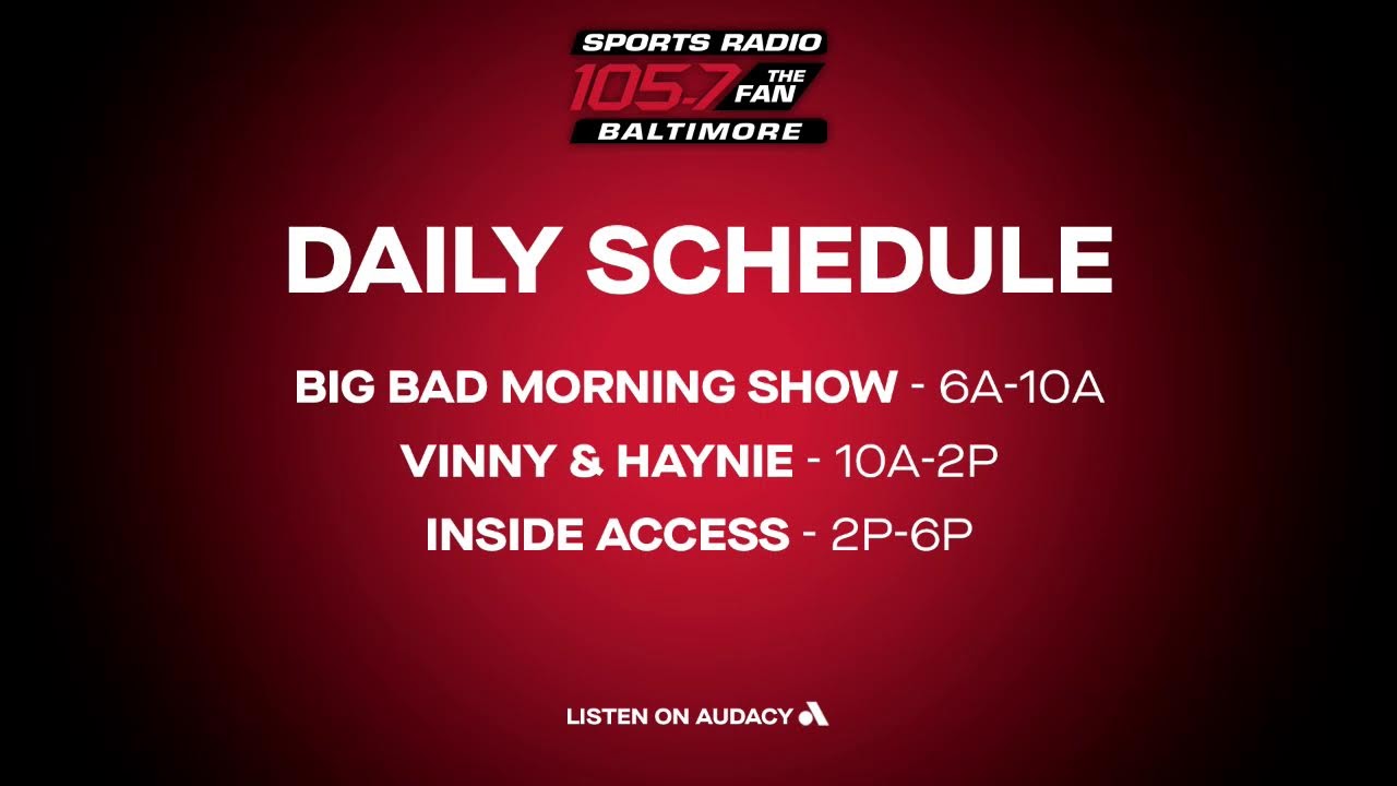 105.7 The Fan Baltimore Livestream
