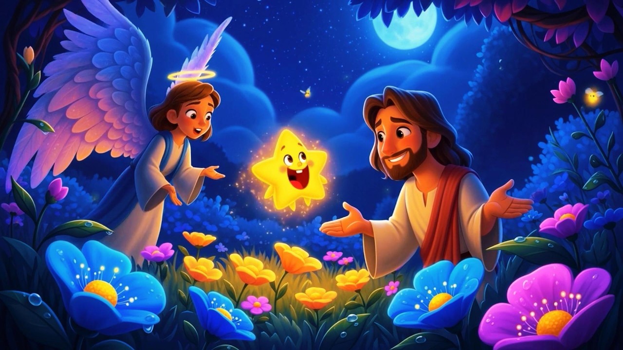 Twinkle Twinkle Little Star ⭐ Jesus Loves Me Lullaby | SnuGa Kids TV