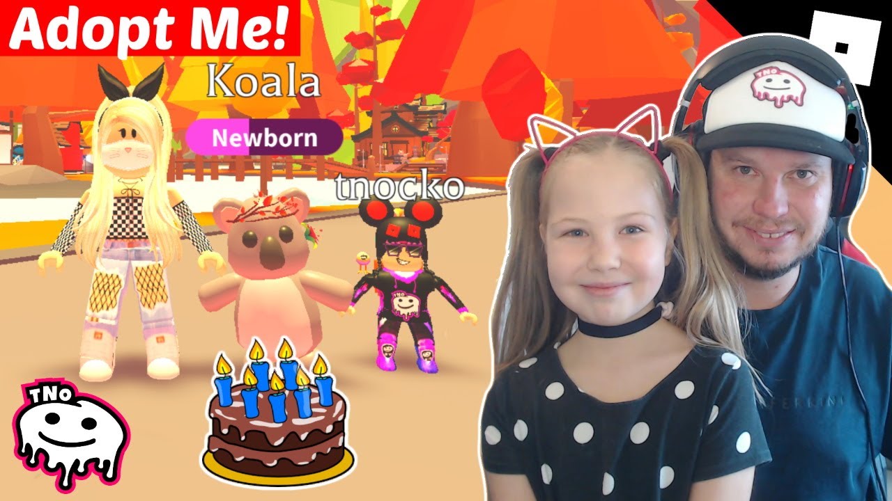 FRACEK TNOČKO MÁ NAROZENINY  🎂 MAMINKA BARUNKA PŘÍBĚH ADOPT ME! 💕 ROBLOX | Tatínek a Barunka CZ