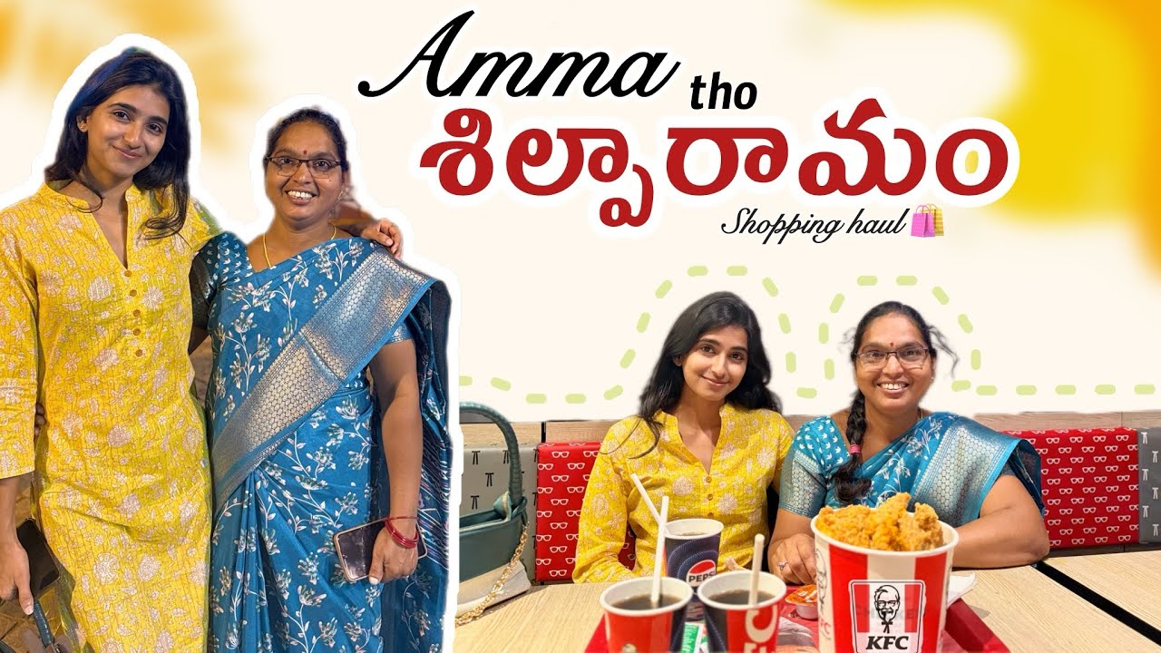 Hyderabad series 🛺🌻 #shilparamam #shopping #kfc