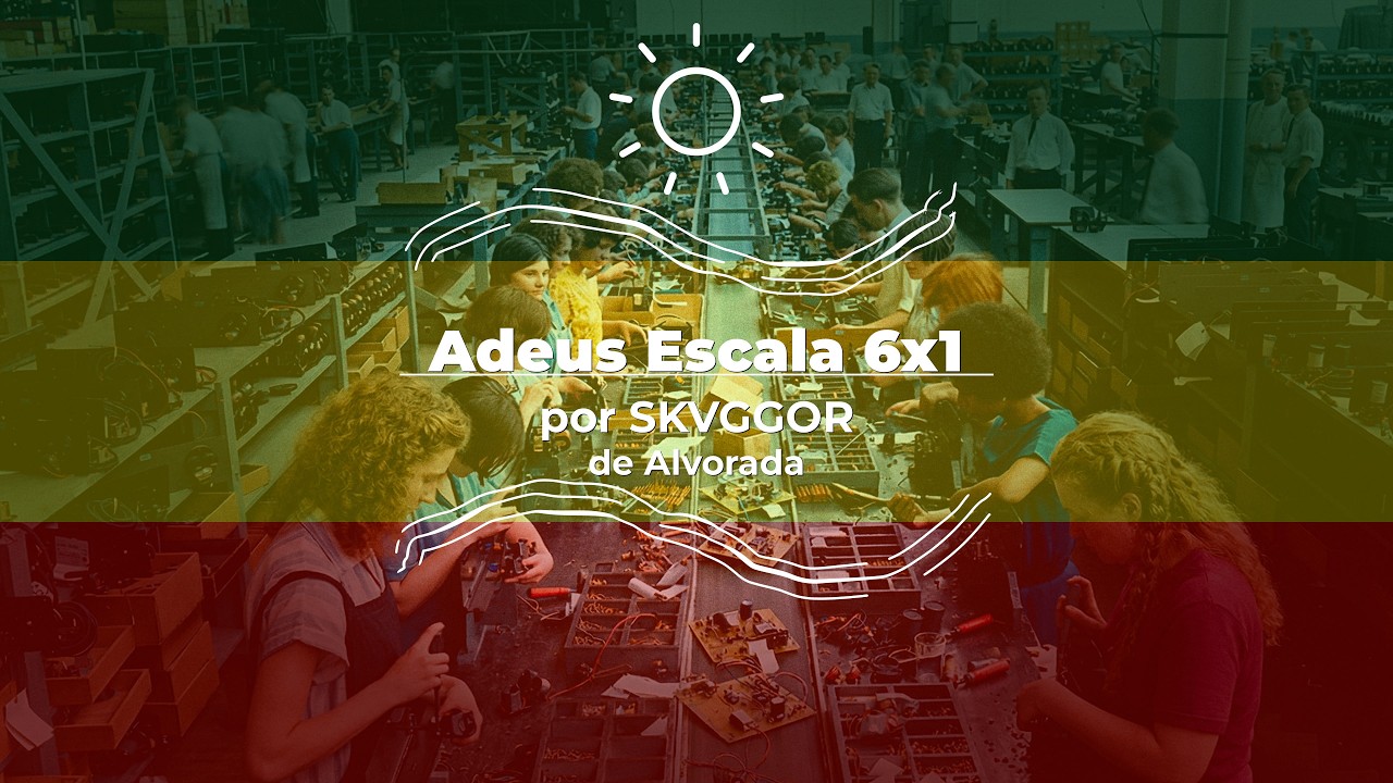 Música: Adeus Escala 6x1 (reggae) - Marcos Lima