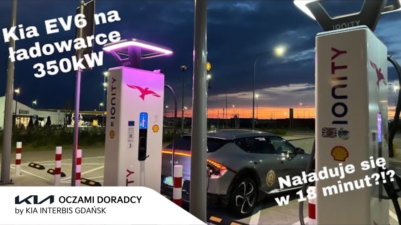 ZOBACZ co Kia EV6 robi na IONITY | Kia EV6 [229KM 77.4kWh] Kierunek ITALIA Elektrykiem | 4K