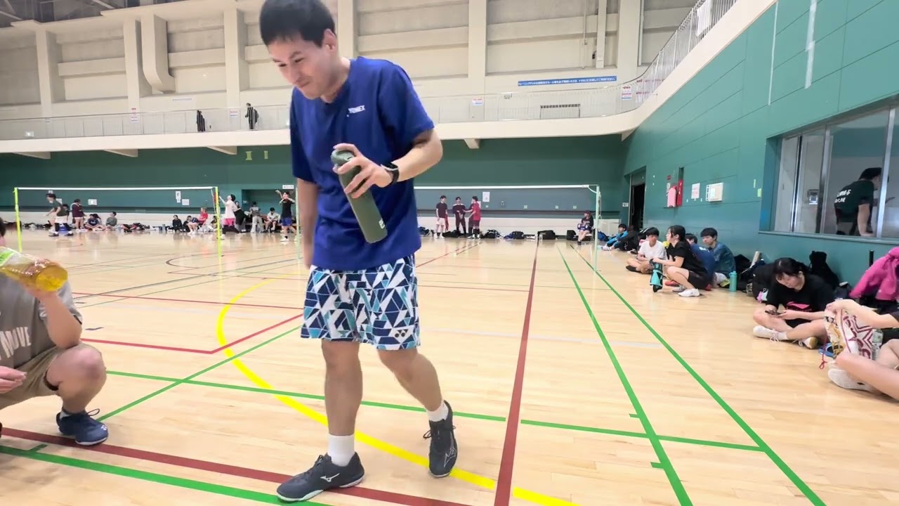 第37回仲良し杯　男子2部　予選1試合目　タク・伊藤　VS　堀・漆