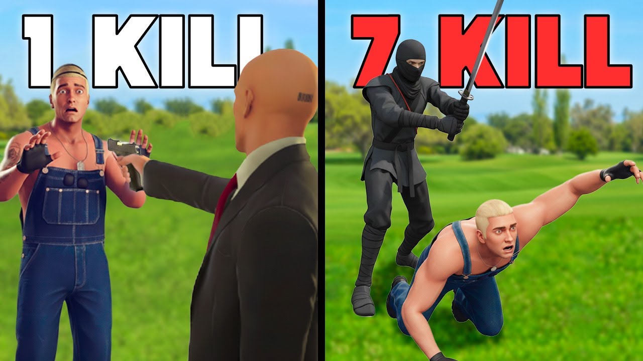 Eliminando o Slim Shady de TODAS AS MANEIRAS no Hitman 3
