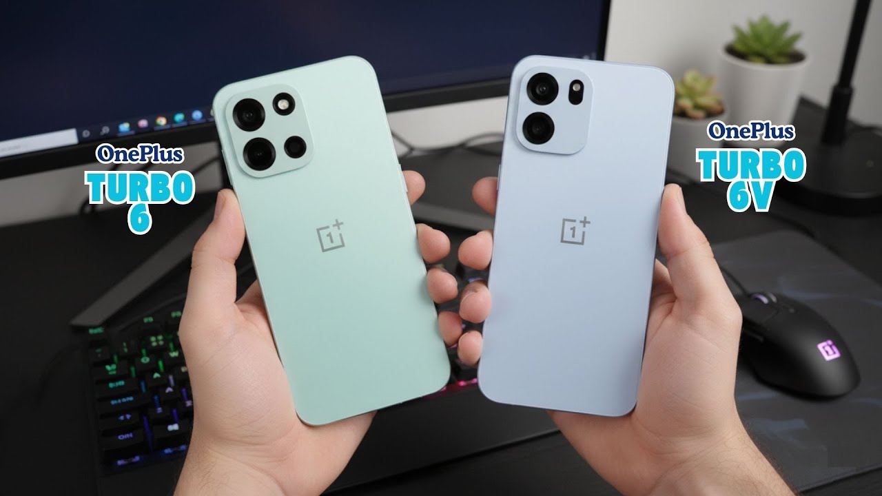 OnePlus Turbo 6 vs OnePlus Turbo 6V Full Comparison | Specs, Camera & Performance