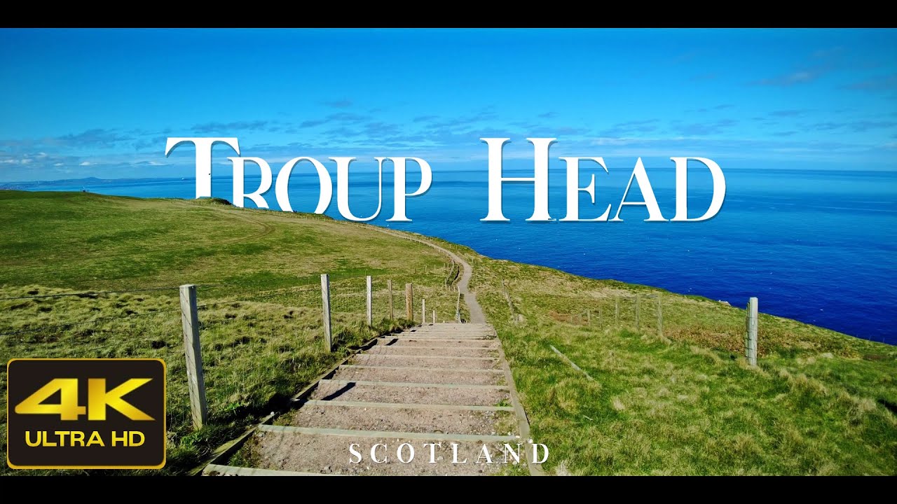 4K Troup Head Walk, near Pennan, Scottish Countryside | Nature Sounds | ASMR | [short preview]